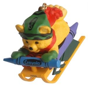 Hallmark Crayola 1998 “Bright Sledding Colors” Ornament